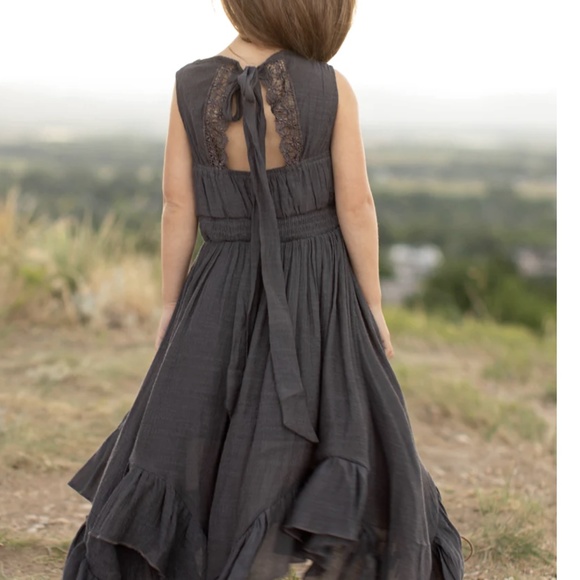 Joyfolie Gemma Dress in Charcoal Gray size 4 - Picture 2 of 3